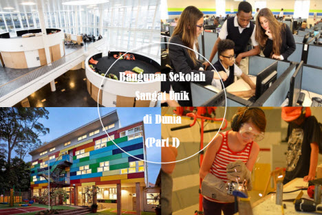 Bangunan Sekolah Sangat Unik di Dunia, Part I