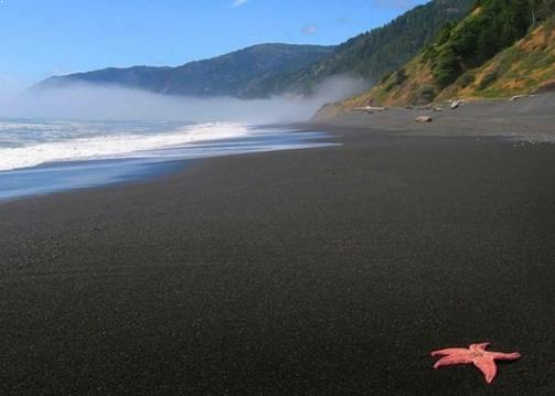 Black Sands Beach California