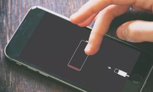 baterai smartphone drop