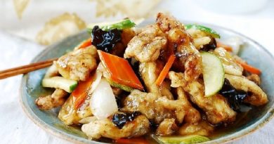 Tangsuyuk sapi ala korea