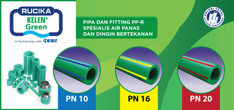 Produk dan Ukuran Pipa Air Panas - Rucika Kelen Green Produk dan Ukuran Pipa Air Panas - Rucika Kelen Green